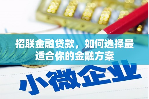 鄂伦春招联金融贷款，如何选择最适合你的金融方案