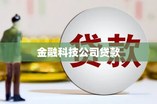 鄂伦春金融科技公司贷款
