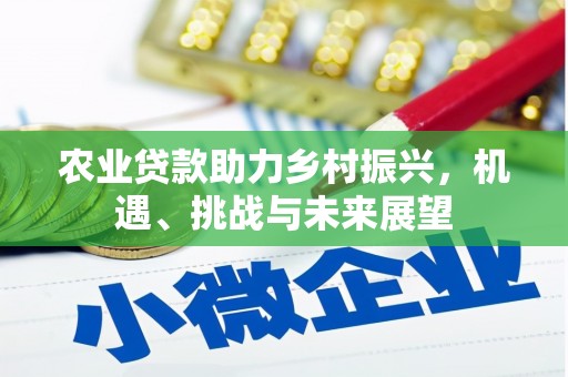 鄂伦春农业贷款助力乡村振兴，机遇、挑战与未来展望