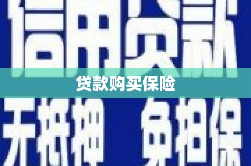 鄂伦春贷款购买保险