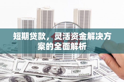 鄂伦春短期贷款，灵活资金解决方案的全面解析