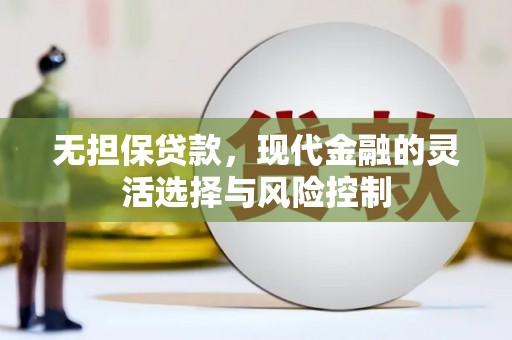 鄂伦春无担保贷款，现代金融的灵活选择与风险控制