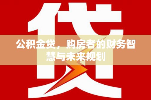 鄂伦春公积金贷，购房者的财务智慧与未来规划