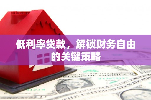 鄂伦春低利率贷款，解锁财务自由的关键策略