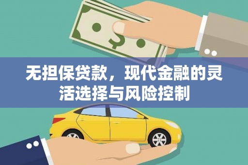 鄂伦春无担保贷款，现代金融的灵活选择与风险控制