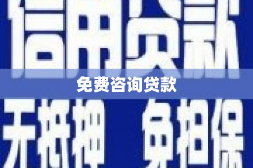 鄂伦春免费咨询贷款