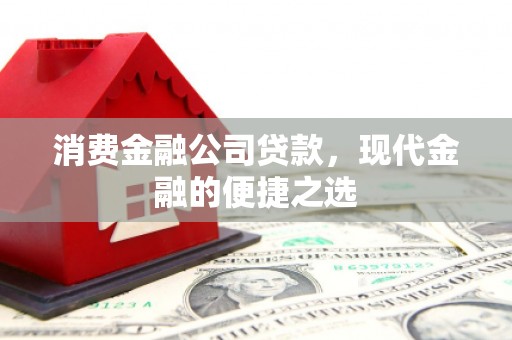 鄂伦春消费金融公司贷款，现代金融的便捷之选